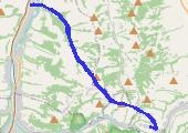Trasa z dnia 2013-07-01 10:29 - mapa trasy gps - rower szosowy