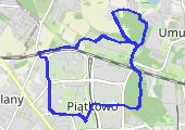 Trasa z dnia 2018-05-05 19:24 - mapa trasy gps - bieganie