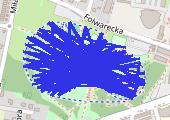 Trasa z dnia 2018-05-06 09:28 - mapa trasy gps - rolki