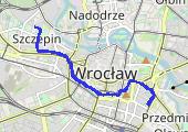 Trasa z dnia 2018-05-06 18:18 - mapa trasy gps - rolki