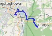 Trasa z dnia 2018-05-06 18:37 - mapa trasy gps - rower szosowy