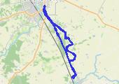 Trasa z dnia 2018-05-07 18:11 - mapa trasy gps - rower trekkingowy