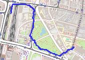 Trasa z dnia 2018-05-08 17:11 - mapa trasy gps - marsz