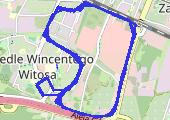 Trasa z dnia 2018-05-08 21:26 - mapa trasy gps - bieganie