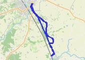 Trasa z dnia 2018-05-08 22:47 - mapa trasy gps - rower trekkingowy