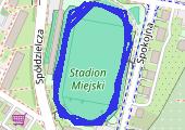 Trasa z dnia 2018-05-09 19:29 - mapa trasy gps - bieganie