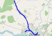 Trasa z dnia 2018-05-09 17:40 - mapa trasy gps - rower górski