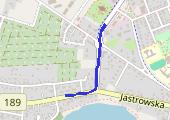 Trasa z dnia 2018-05-09 17:11 - mapa trasy gps - rower górski