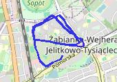 Trasa z dnia 2018-05-10 22:05 - mapa trasy gps - bieganie