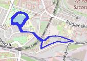28.05 - mapa trasy gps - bieganie