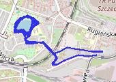 30.05 - mapa trasy gps - bieganie