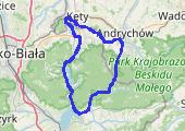 Trasa z dnia 2013-07-04 20:54 - mapa trasy gps - rower szosowy