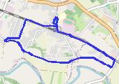 Trasa z dnia 2018-05-11 20:05 - mapa trasy gps - bieganie