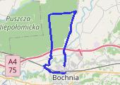 Trasa z dnia 2013-07-04 21:20 - mapa trasy gps - rower szosowy