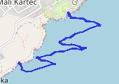 Trasa z dnia 2013-07-03 14:00 - mapa trasy gps - łódź