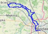 Trasa z dnia 2018-05-13 19:01 - mapa trasy gps - rower trekkingowy