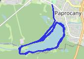 Trasa z dnia 2018-05-13 20:53 - mapa trasy gps - bieganie