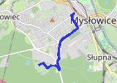 Trasa z dnia 2018-05-14 14:59 - mapa trasy gps - rower miejski