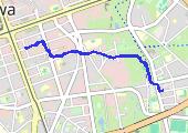 Trasa z dnia 2018-05-14 19:25 - mapa trasy gps - marsz