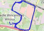 Trasa z dnia 2018-05-15 20:16 - mapa trasy gps - bieganie