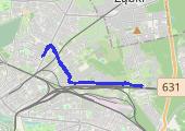 Trasa z dnia 2018-05-19 10:45 - mapa trasy gps - nordic walking