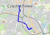 Trasa z dnia 2018-05-19 20:28 - mapa trasy gps - rower szosowy