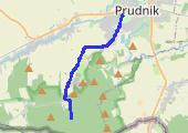 Ognisko powrót - mapa trasy gps - marsz