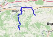 Trasa z dnia 2018-05-20 11:53 - mapa trasy gps - rower szosowy