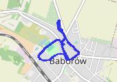 Baborów  2018-05-20 15:58 - mapa trasy gps - marsz