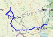 Dziećmarowy Sułków Księże Pole 2018-05-20 17:44 - mapa trasy gps - samochód