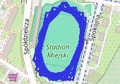 Trasa z dnia 2018-05-20 19:22 - mapa trasy gps - bieganie