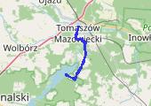 TM - Karolinów - mapa trasy gps - rower górski
