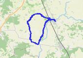 Trasa z dnia 2018-05-21 20:44 - mapa trasy gps - rower trekkingowy