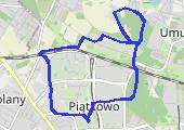 Trasa z dnia 2018-05-22 20:09 - mapa trasy gps - bieganie