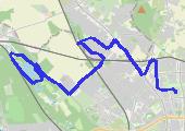 Trasa z dnia 2018-05-23 12:47 - mapa trasy gps - rower trekkingowy