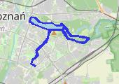 2018.05.22 - mapa trasy gps - rower górski