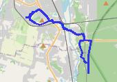 Trasa z dnia 2018-05-24 20:11 - mapa trasy gps - rower szosowy