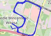 Trasa z dnia 2018-05-28 20:52 - mapa trasy gps - bieganie