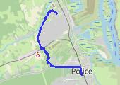 Trasa z dnia 2018-05-24 06:27 - mapa trasy gps - rower górski