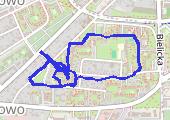 Trasa z dnia 2012-05-09 21:46 - mapa trasy gps - marsz