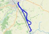 Trasa z dnia 2018-05-29 17:49 - mapa trasy gps - rower trekkingowy