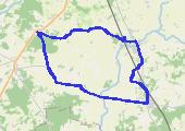 Trasa z dnia 2018-05-27 19:50 - mapa trasy gps - rower trekkingowy