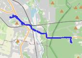Trasa z dnia 2018-05-29 20:42 - mapa trasy gps - rower szosowy