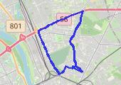 Trasa z dnia 2018-05-31 10:28 - mapa trasy gps - nordic walking