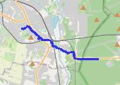 Trasa z dnia 2018-05-30 18:57 - mapa trasy gps - rower szosowy