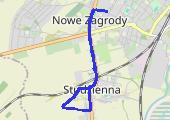 Trasa z dnia 2018-06-01 19:53 - mapa trasy gps - marsz