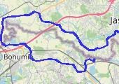Trasa z dnia 2013-07-06 17:22 - mapa trasy gps - rower szosowy