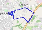 Trasa z dnia 2016-04-04 19:04 - mapa trasy gps - bieganie