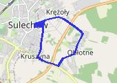 Trasa z dnia 2016-03-14 18:58 - mapa trasy gps - bieganie