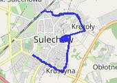 Trasa z dnia 2016-03-03 18:45 - mapa trasy gps - bieganie